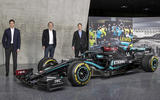 Toto Wolff, Jim Ratcliffe and Ola Källenius