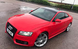 Audi A5 Coupe - front  Audi A5 Coupe - front