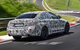 BMW 3 Series 330i M Sport prototype track testing rear