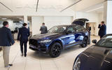 Car in showroom Car in showroom