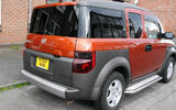 Honda Element - static rear Honda Element - static rear