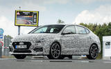 Hyundai i30 Fastback prototype official photo Nurburgring 2