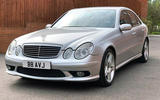 Mercedes-Benz E55 AMG - static front Mercedes-Benz E55 AMG - static front