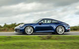Autocar writers car of 2020 - Porsche 911 Carrera S manual side