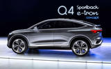 Audi Q4 E-tron - static side Audi Q4 E-tron - static side