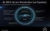 Mercedes-Benz User Experience infotainment system Mercedes-Benz User Experience infotainment system