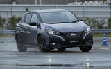 2020 Nissan Leaf e-4orce demo vehicle