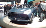 Cupra Tavascan concept at Frankfurt motor show 2019 - front