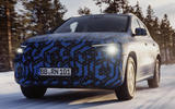 2020 Mercedes-Benz EQA prototype winter testing
