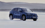 2020 Mercedes-Benz EQA prototype winter testing