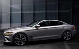 2020 Genesis G70 front side 2020 Genesis G70 front side