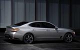 2020 Genesis G70 rear side 2020 Genesis G70 rear side