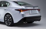 2021 Lexus IS side rear 2021 Lexus IS side rear