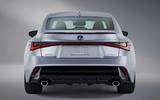 2021 Lexus IS rear 2021 Lexus IS rear
