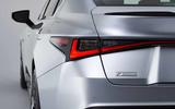 2021 Lexus IS taillight close 2021 Lexus IS taillight close