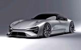 Lexus electric supercar concept Lexus electric supercar concept