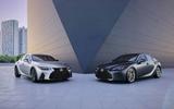 2021 Lexus IS front two models 2021 Lexus IS front two models
