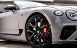 2022 Bentley Continental GT S front wheel detail 2022 Bentley Continental GT S front wheel detail