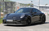 2022 Porsche 911 ST prototype testing front close up