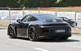 2022 Porsche 911 ST prototype testing rear quarter  close up 2