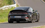 2022 Porsche 911 ST prototype testing rear