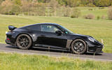 2022 Porsche 911 ST prototype testing side panning 2