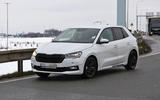 2022 Skoda Fabia prototype341 2022 Skoda Fabia prototype341