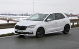 2022 Skoda Fabia prototype342 2022 Skoda Fabia prototype342