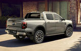 2022 FORD RANGER PLATINUM rear three quarter 1 2022 FORD RANGER PLATINUM rear three quarter 1