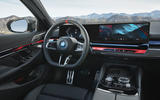 2023 BMW i5 interior