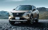 2023 Nissan X trail reveal bronze outside front 2023 Nissan X trail reveal bronze outside front