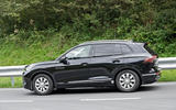 2023 Volkswagen Tiguan testing side angle 2023 Volkswagen Tiguan testing side angle