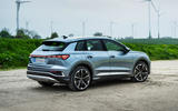 2024 Audi Q4 E Tron rear quarter static