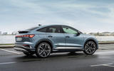 2024 Audi Q4 E Tron Sportback rear quarter