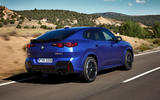 2024 BMW X2 M35i rear quarter 2024 BMW X2 M35i rear quarter