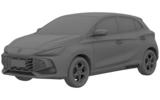 2024 MG 3 patent filing front three quarters 2024 MG 3 patent filing front three quarters