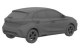 2024 MG 3 patent filing rear three quarters 2024 MG 3 patent filing rear three quarters