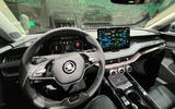 2024 Skoda Superb estate dashboard 2024 Skoda Superb estate dashboard