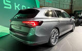 2024 Skoda Superb estate rear quarter
