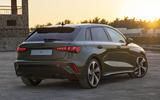 2024 Audi A3 Sportback rear sun set 2024 Audi A3 Sportback rear sun set
