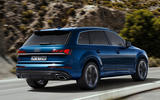 2024 Audi Q7 rear three quarter tracking