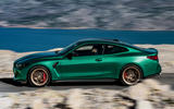 2024 BMW M4 CS side 2024 BMW M4 CS side