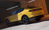 2024 Ford Capri yellow rear 2024 Ford Capri yellow rear