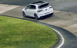 2024 Golf GTI Clubsport rear corner 2024 Golf GTI Clubsport rear corner