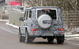2024 Mercedes G Class rear with snow