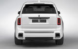 2024 Rolls Royce Cullinan rear view 2024 Rolls Royce Cullinan rear view