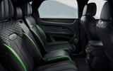 2025 Bentley Bentayga Speed interior rear 2025 Bentley Bentayga Speed interior rear