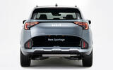 2025 Kia Sportage facelift rear static 2025 Kia Sportage facelift rear static
