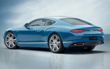2025 Bentley Continental GT Azure   rear three quarters 2025 Bentley Continental GT Azure   rear three quarters