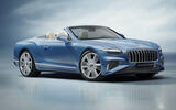 2025 Bentley Continental GTC Azure   front three quarters
